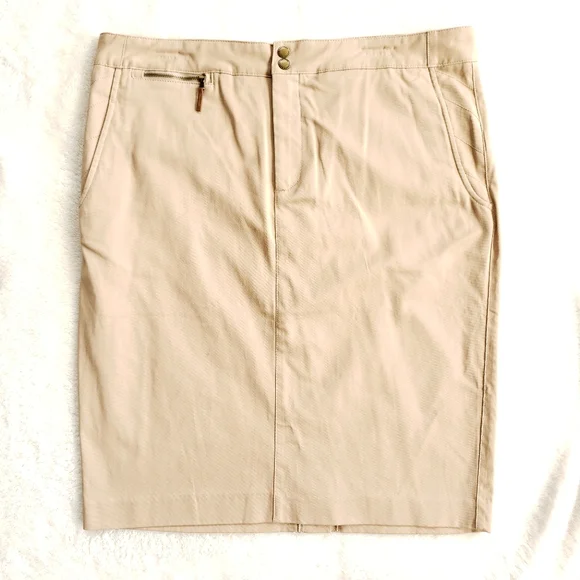 Lauren Ralph Lauren Chino Skirt - Picture 3 of 9